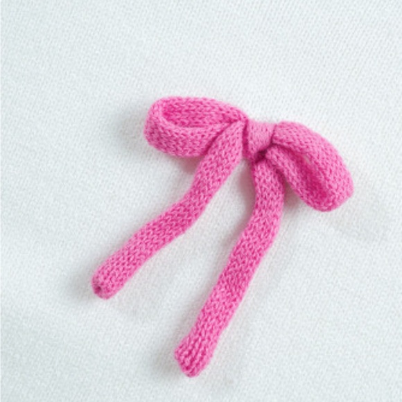 Palmer bow knot crew neck sweater - Picture 10 of 11